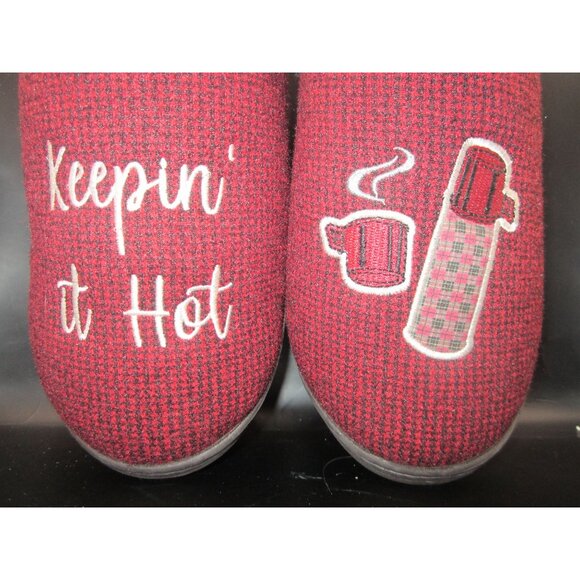 NEW Staheekum Women's Keepin' It Hot Coffee Cozy Slippers size 10 - Picture 2 of 6